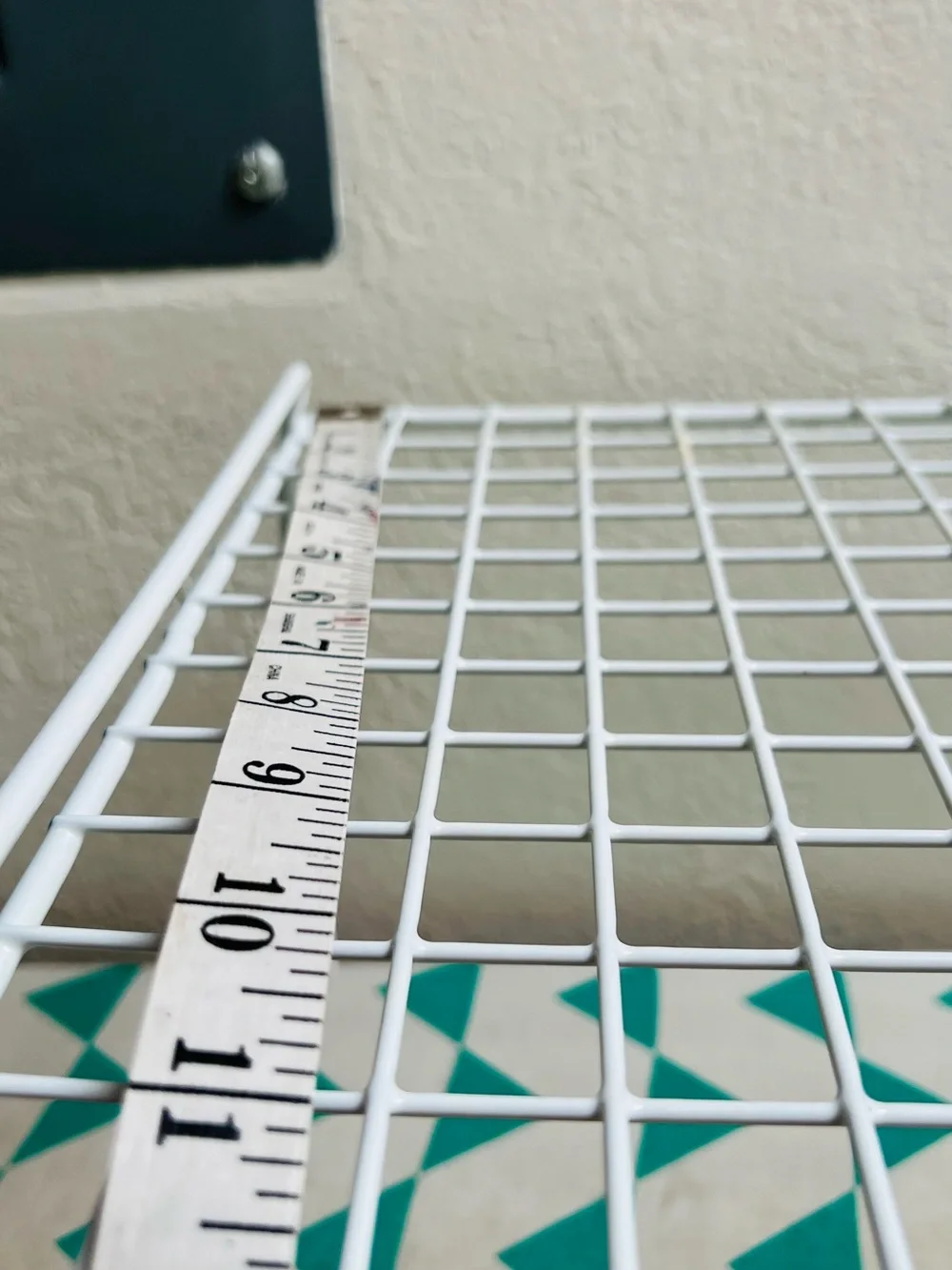 4 White Wire stackable Shelf Organizer - Brand
